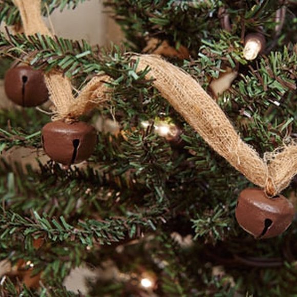Rustic new Mini Bells Garland - Picture 1 of 4